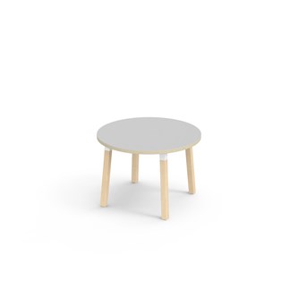 Helmi bord akustiklaminat Ø90 cm hvid manchet