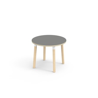 Helmi bord akustiklaminat Ø90 cm hvid manchet