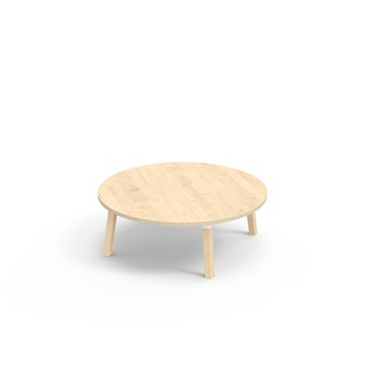 Helmi bord akustiklaminat Ø120 cm hvid manchet