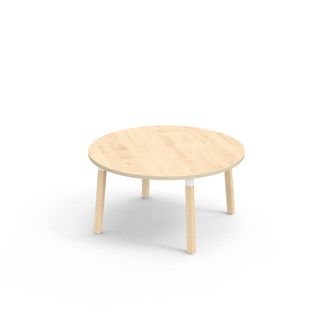 Helmi bord akustiklaminat Ø120 cm hvid manchet