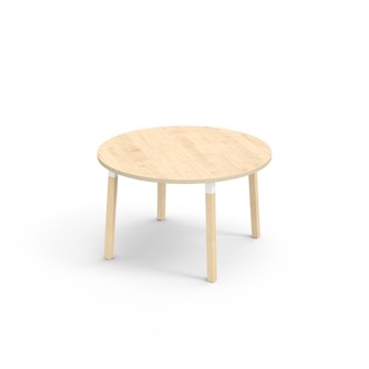 Helmi bord akustiklaminat Ø120 cm hvid manchet