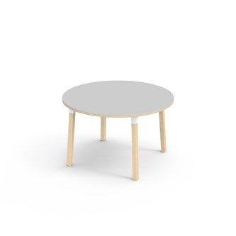 Helmi bord akustiklaminat Ø120 cm hvid manchet