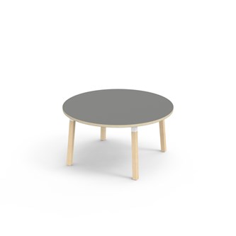 Helmi bord akustiklaminat Ø120 cm hvid manchet