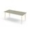 My bord linoleum 180x80 cm hvid manchet