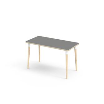 My bord akustiklaminat 120x60 cm hvid manchet