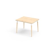 My FSC bord laminat  100x80 cm hvid manchet