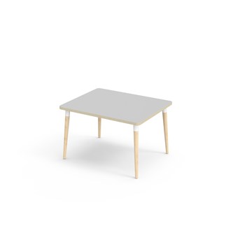 My FSC bord laminat  100x80 cm hvid manchet