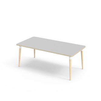 My bord laminat  160x80 cm hvid manchet