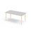 My bord laminat  160x80 cm hvid manchet