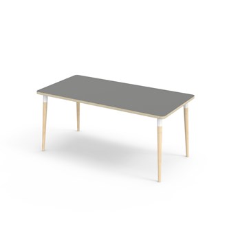 My bord laminat  160x80 cm hvid manchet