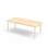 My bord laminat  180x80 cm hvid manchet