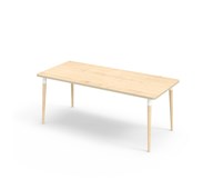 My bord laminat  180x80 cm hvid manchet