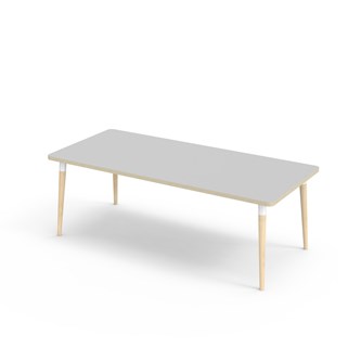 My bord laminat  180x80 cm hvid manchet