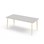 My bord laminat  180x80 cm hvid manchet