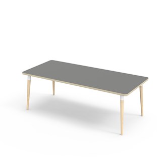My bord laminat  180x80 cm hvid manchet