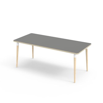 My bord laminat  180x80 cm hvid manchet