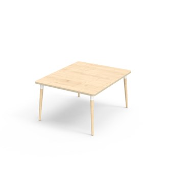 My FSC bord HT 100x120 cm hvid manchet