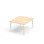 My FSC bord HT 100x120 cm hvid manchet