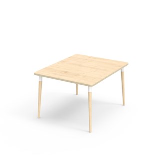 My FSC bord HT 100x120 cm hvid manchet