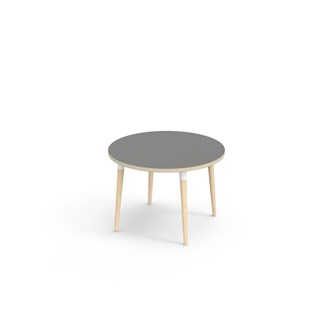 My bord HT Ø90 cm hvid manchet