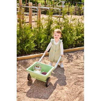 Dantoy Green Garden trillebør med haveredskaber