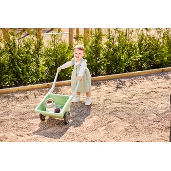 Dantoy Green Garden trillebør med haveredskaber