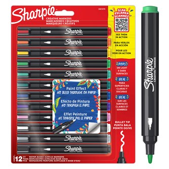Sharpie Acrylic marker 12 stk.