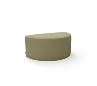 Riff siddepuf halvrund