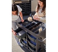 Wille opbevaringsbakke m/10 rum.