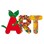 Stort alfabet i karton A–Z