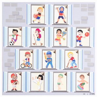 Hele verden i ét hus puslespil