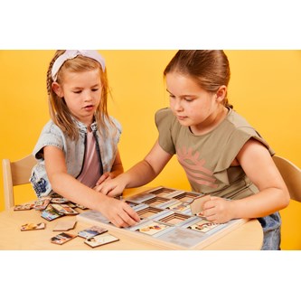 Hele verden i ét hus puslespil