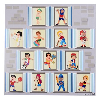 Hele verden i ét hus puslespil