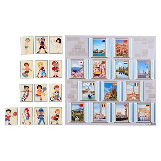 Hele verden i ét hus puslespil