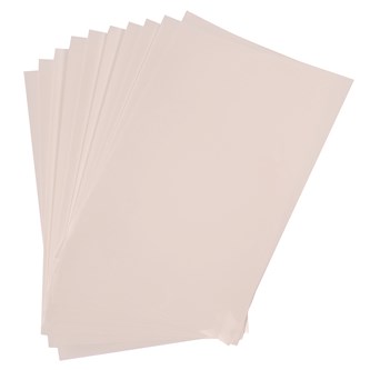 Krympeplader hvide 20x30 cm 10 stk.