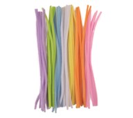Piberensere pastel Ø6 mm 50 stk.