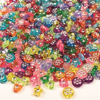 Perler med diamanter