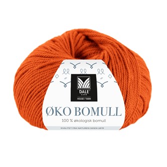 Bomuldsgarn økologisk 50 g