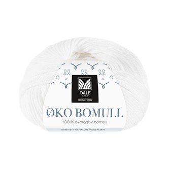 Bomuldsgarn økologisk 50 g