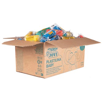 Plastilina Baby modellervoks 60x38 g