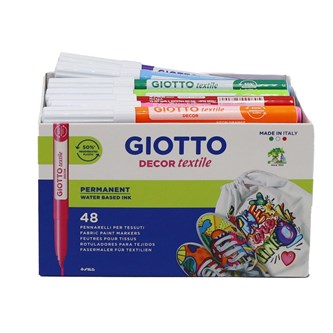 GIOTTO tekstiltuscher 48 stk.