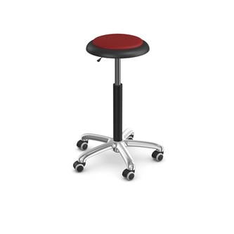 Palet taburet høj H36,5-49 cm alu kryds