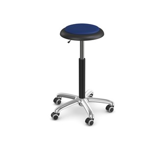 Palet taburet høj H36,5-49 cm alu kryds