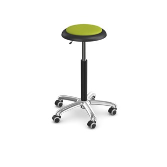 Palet taburet høj H36,5-49 cm alu kryds