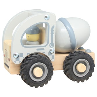 Cementbil af træ
