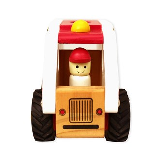 Ambulance af træ