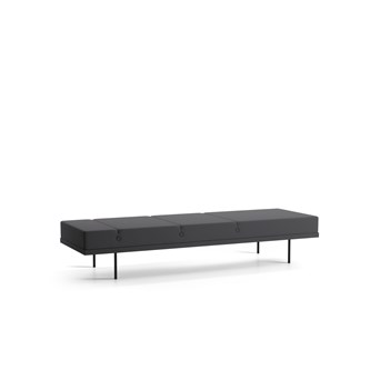 Off sofa 3-pers. uden ryg