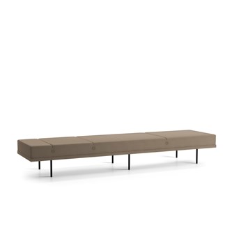 Off sofa 4-pers. uden ryg