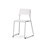Como stol medestel sh 45 cm m/ kobling, medium sæde sølv stel