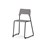 Como stol medestel sh 45 cm m/ kobling, medium sæde sort stel